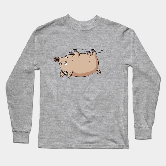 SPIDER PIG Long Sleeve T-Shirt by inbal98